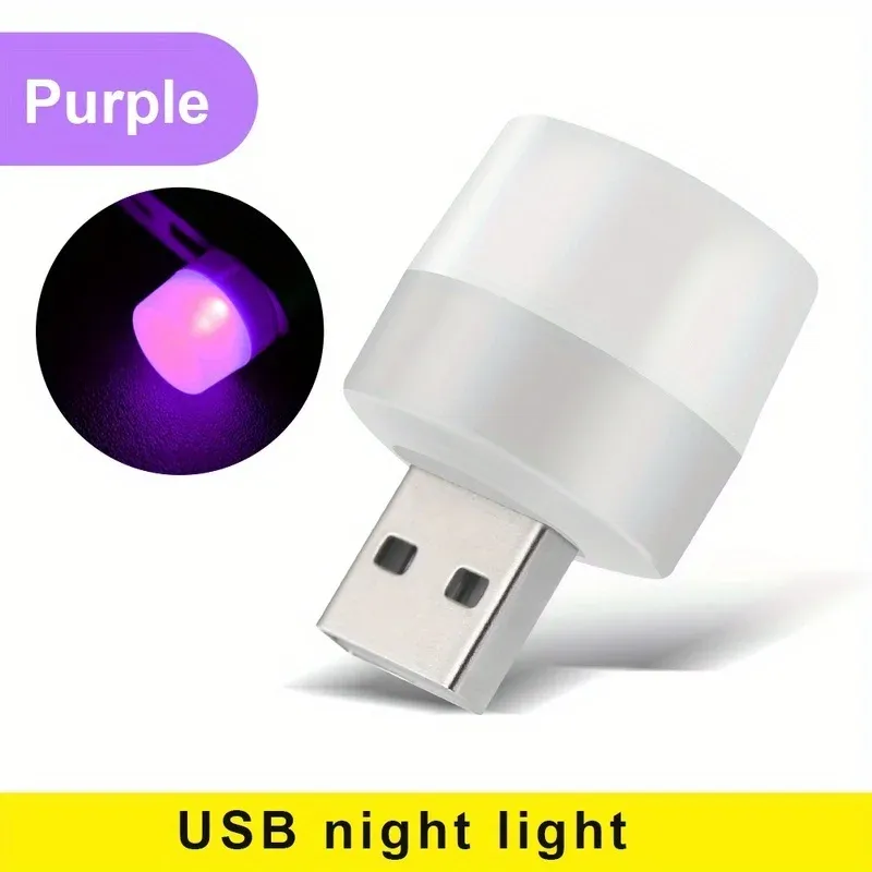 Lampe LED USB 5V 1W à protection des yeux, lampe de lecture pour ordinateur, alimentation mobile, veilleuse et lampe de lecture 10