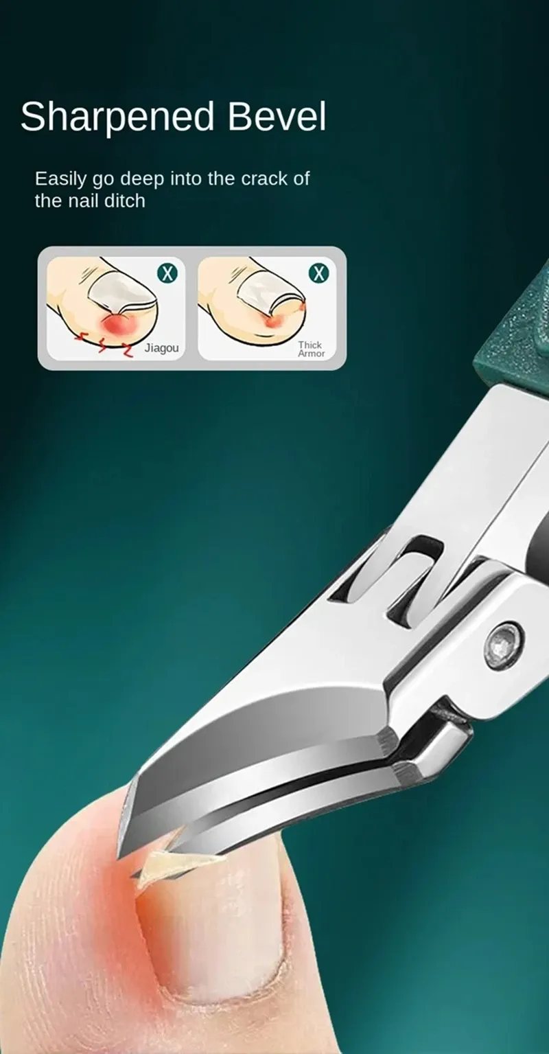 Coupe-ongles professionnel, poignée ergonomique