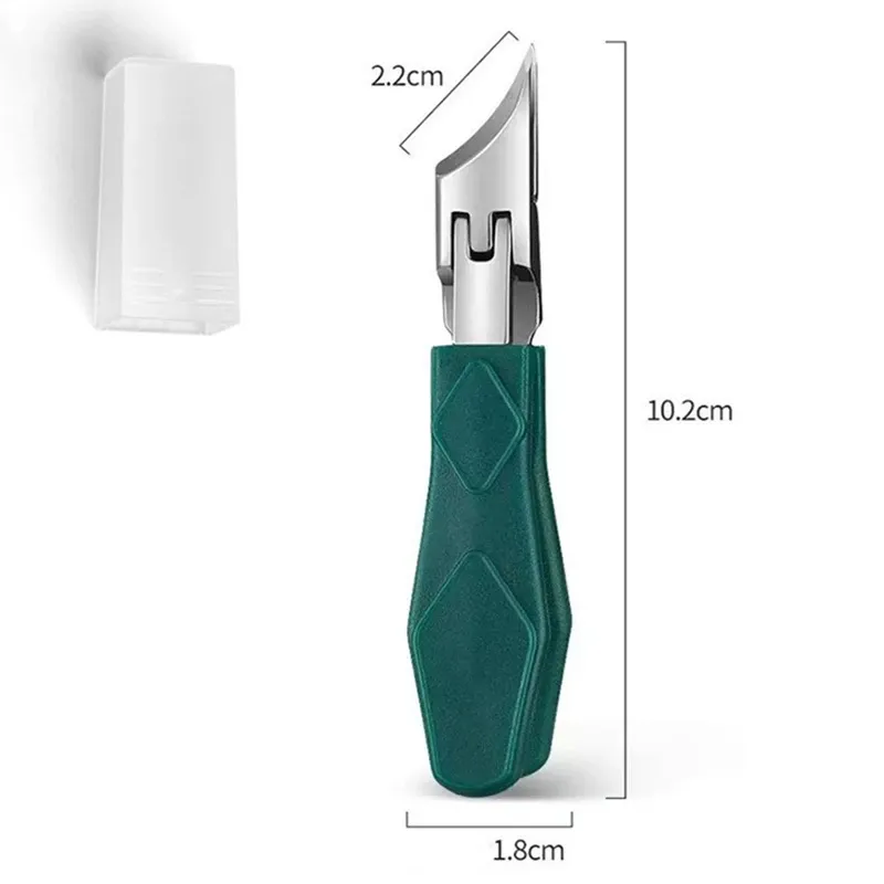 Coupe-ongles professionnel pour ongles épais ou incarnés en acier inoxydable, 1 pièce 8