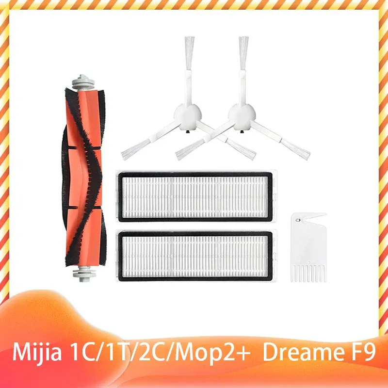 Filtre et brosse latérale principale pour Xiaomi Mijia 1C, 1T, 2C, Mop 2 Pro et Dreame F9 (réf. STYTJ01ZHM, STYTJ03ZHM, SKV4093GL, SKV4073CN, XMSTJQR2C) 31