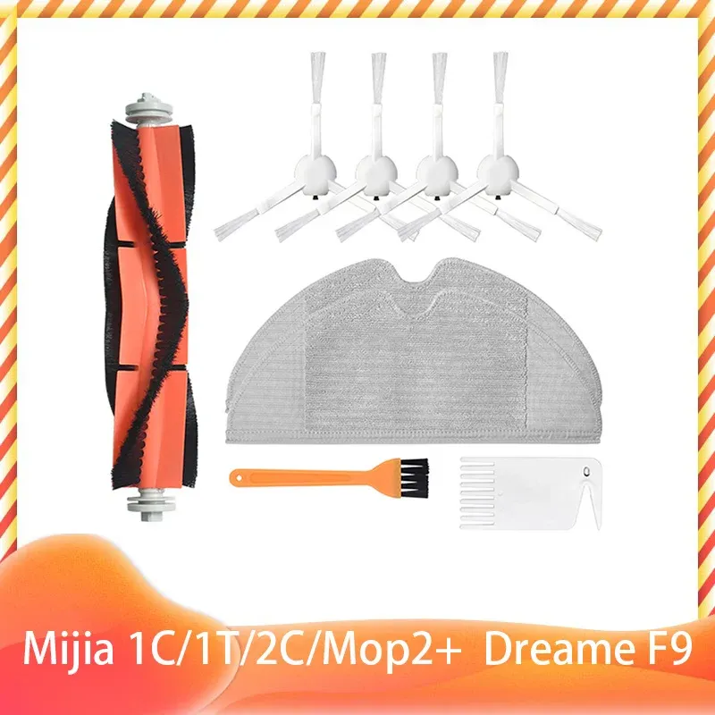 Filtre et brosse latérale principale pour Xiaomi Mijia 1C, 1T, 2C, Mop 2 Pro et Dreame F9 (réf. STYTJ01ZHM, STYTJ03ZHM, SKV4093GL, SKV4073CN, XMSTJQR2C) 14