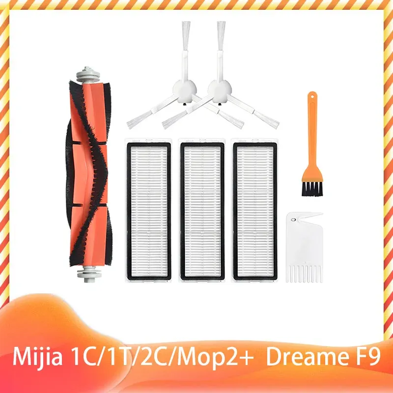 Filtre et brosse latérale principale pour Xiaomi Mijia 1C, 1T, 2C, Mop 2 Pro et Dreame F9 (réf. STYTJ01ZHM, STYTJ03ZHM, SKV4093GL, SKV4073CN, XMSTJQR2C) 20