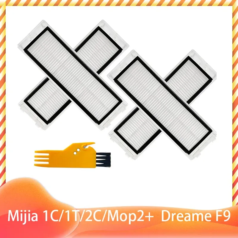 Filtre et brosse latérale principale pour Xiaomi Mijia 1C, 1T, 2C, Mop 2 Pro et Dreame F9 (réf. STYTJ01ZHM, STYTJ03ZHM, SKV4093GL, SKV4073CN, XMSTJQR2C) 12