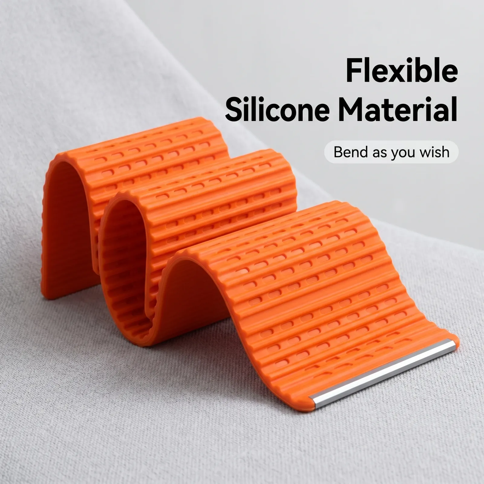 Détail du support en silicone flexible
