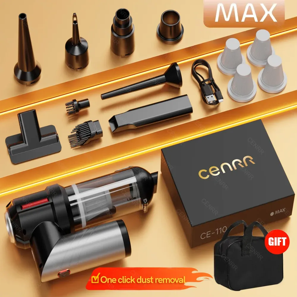 Aspirateur de voiture sans fil CENRR Mini, portable, 998000PA 11