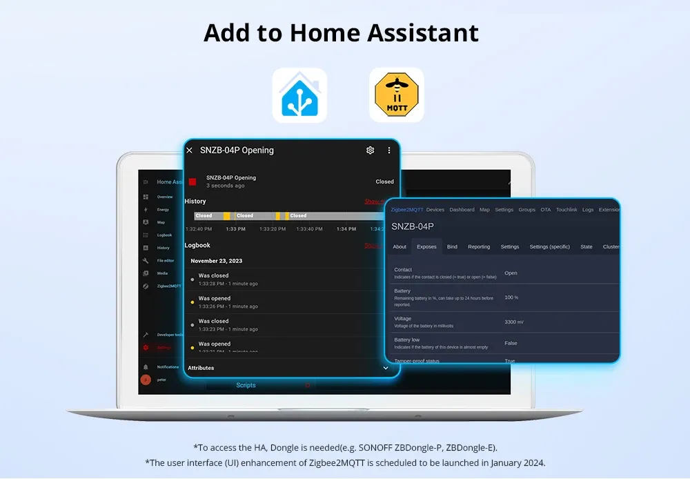 Ajout du capteur à Home Assistant