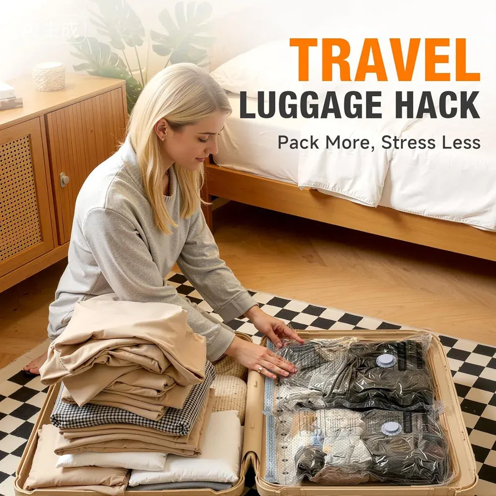 Sacs de voyage organisés dans un bagage cabine