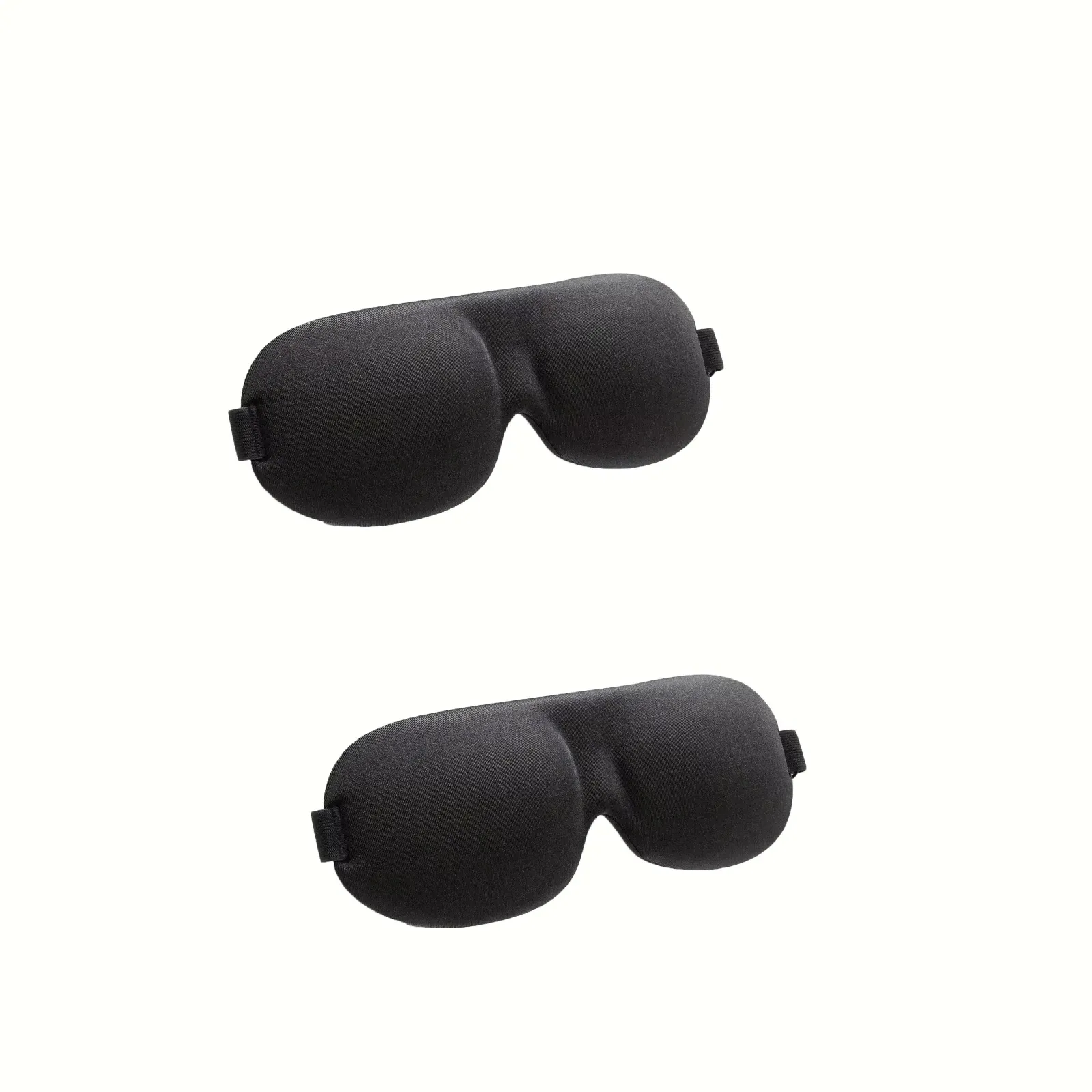 Masque de sommeil unisexe 3D bloquant la lumière en polyester confortable, idéal pour les dormeurs sur le dos et sur le côté 6