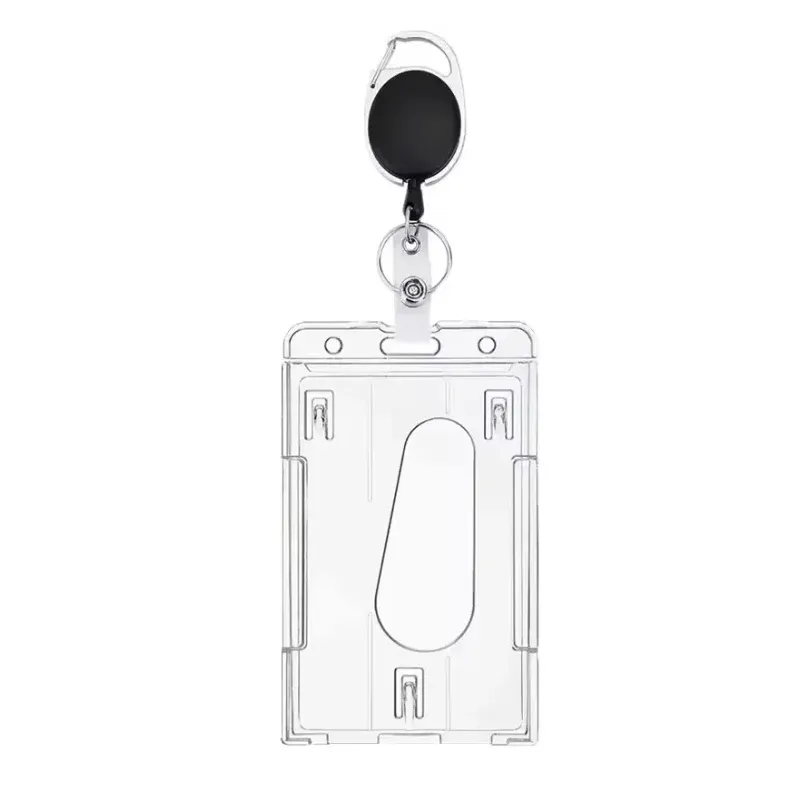Porte-badge rétractable, finition
