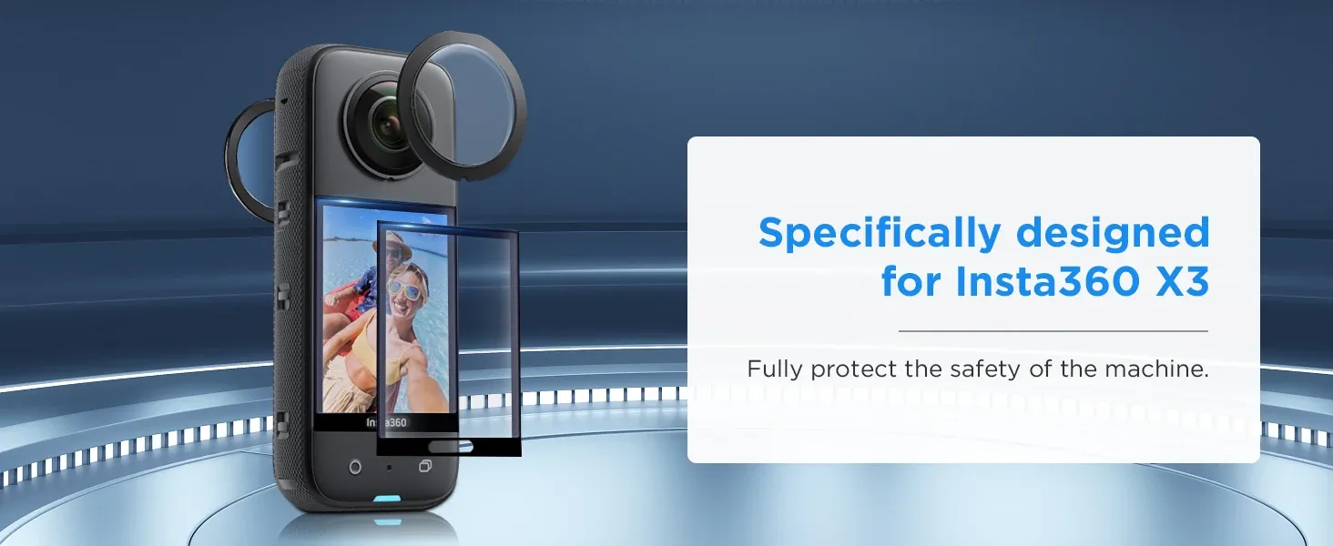 Protection d'objectif Insta360 X3