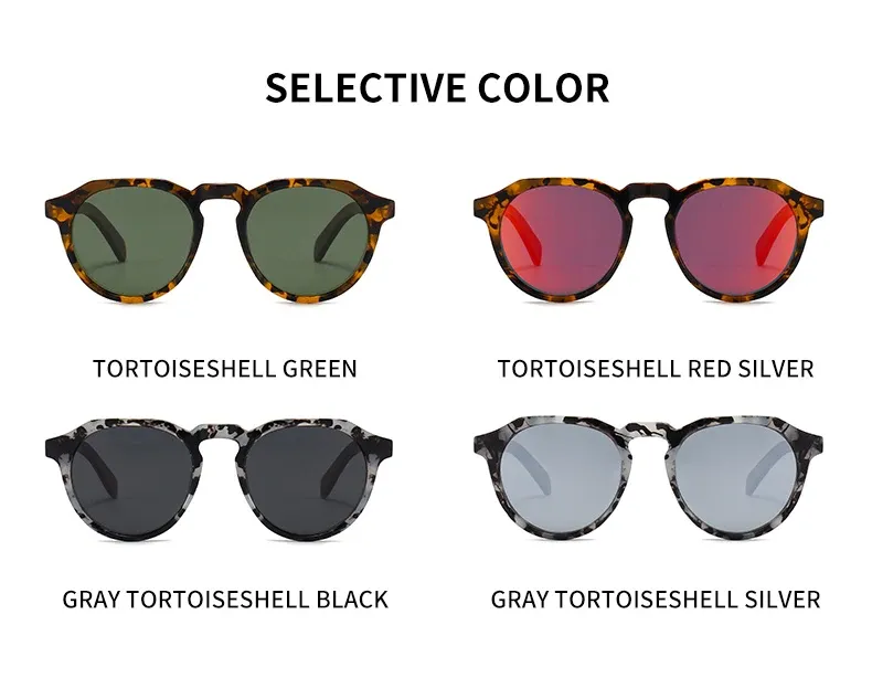 Lunettes de soleil GCV, vue de face