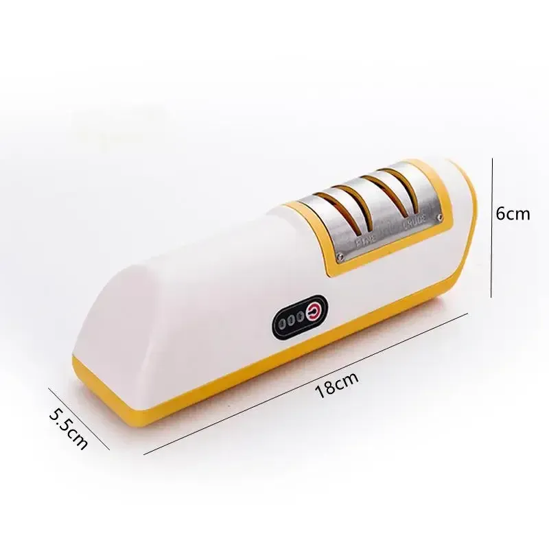 Affûteur électrique professionnel automatique multifonction à 4 vitesses pour couteaux de cuisine 9