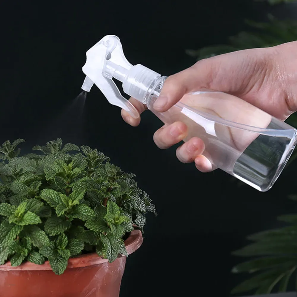 Bouteille vaporisateur à gâchette 200 ml, lot de 1 à 9 pièces, en plastique 5