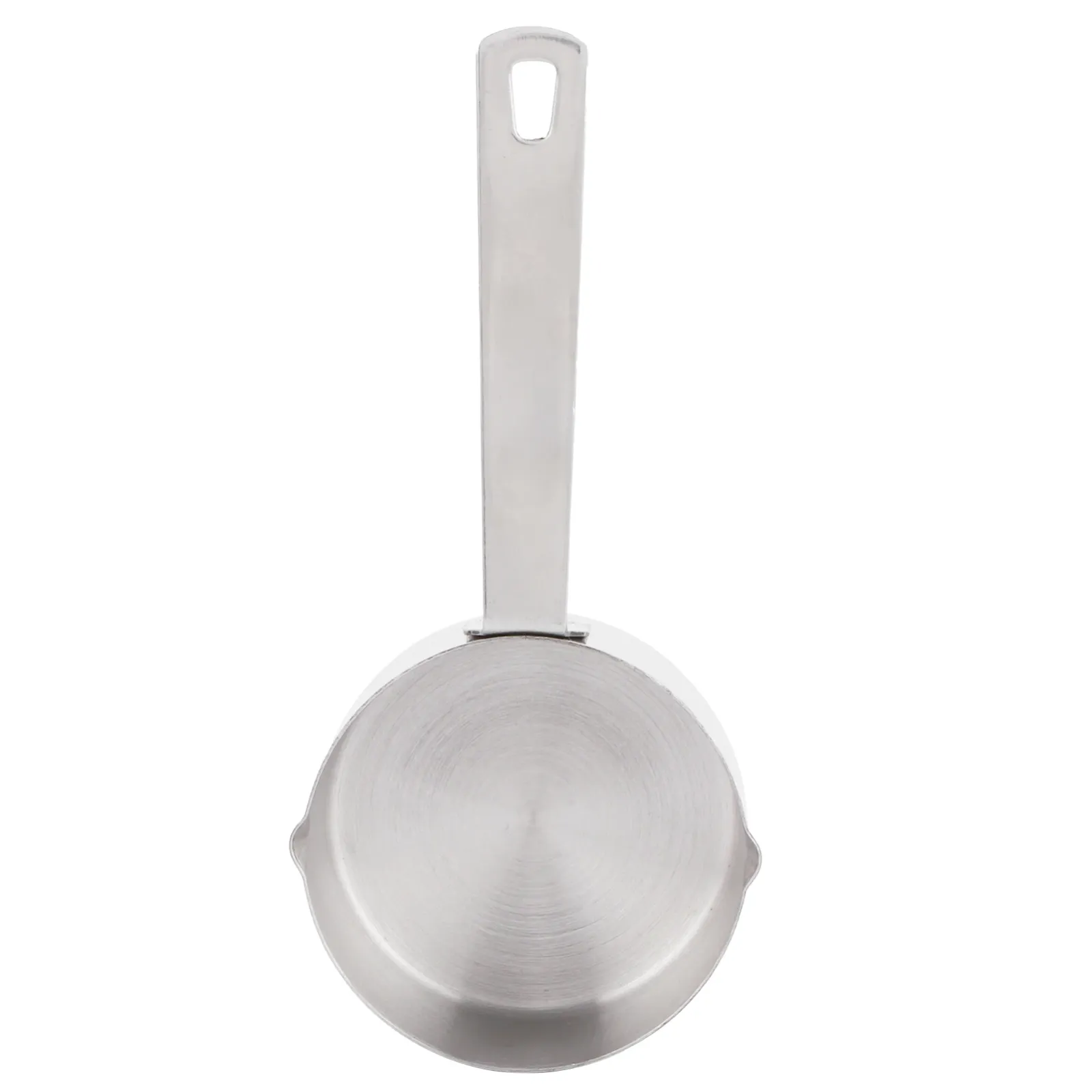 Cuillère doseuse en acier inoxydable, finition soignée