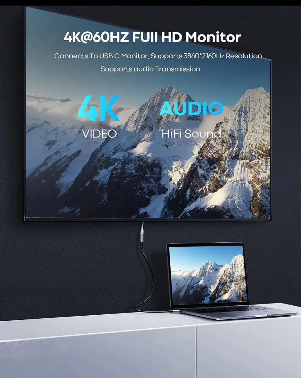 Câble USB-C, connecteurs et finition