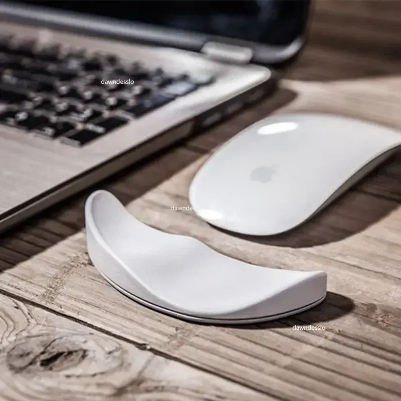 Tapis de souris ergonomique en gel de silicone avec repose-poignet antidérapant 6