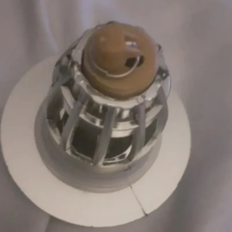 Bouchon de vidange universel chromé à rebond pour évier, avec filtre attrape-cheveux 6