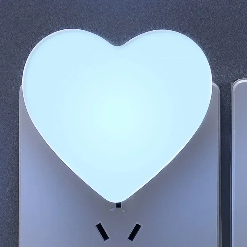 Veilleuse LED à capteur de mouvement, lampe de nuit économe en énergie, prise américaine, idéale pour chambre d'enfant et escaliers 9