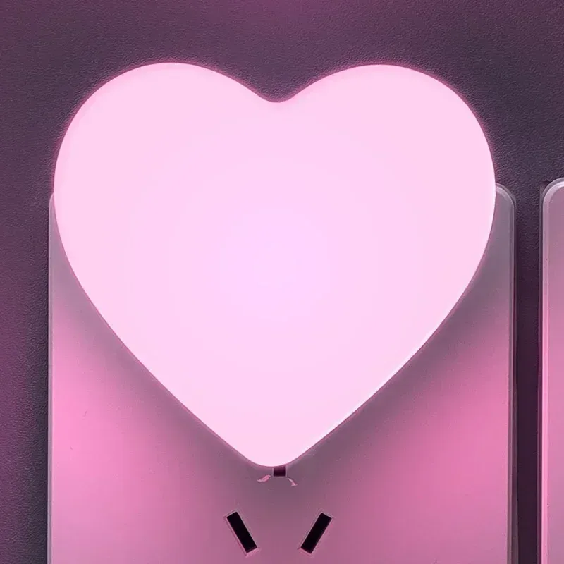 Veilleuse LED à capteur de mouvement, lampe de nuit économe en énergie, prise américaine, idéale pour chambre d'enfant et escaliers 8