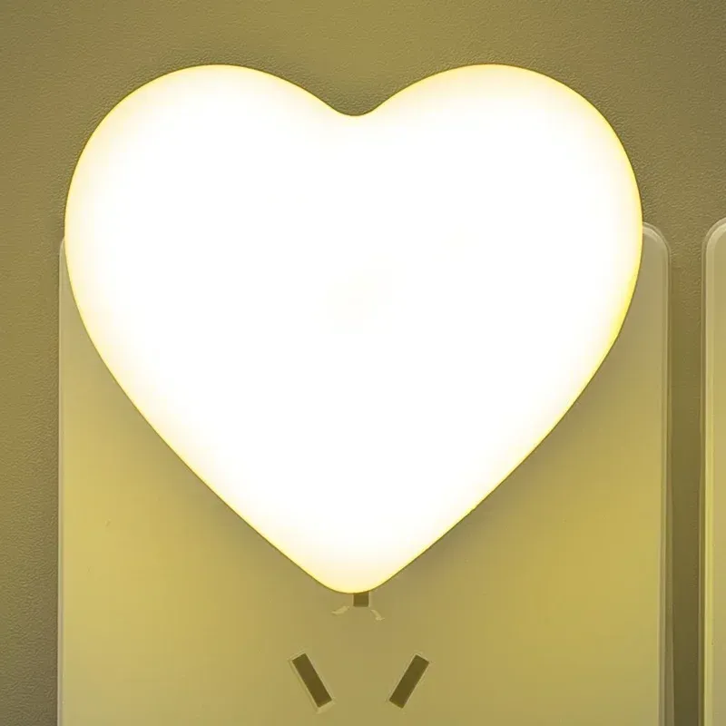 Veilleuse LED à capteur de mouvement, lampe de nuit économe en énergie, prise américaine, idéale pour chambre d'enfant et escaliers 7