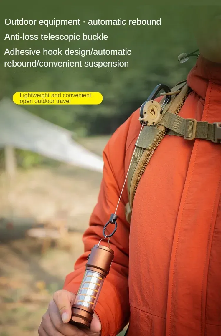 Porte-badge rétractable robuste dans son ensemble