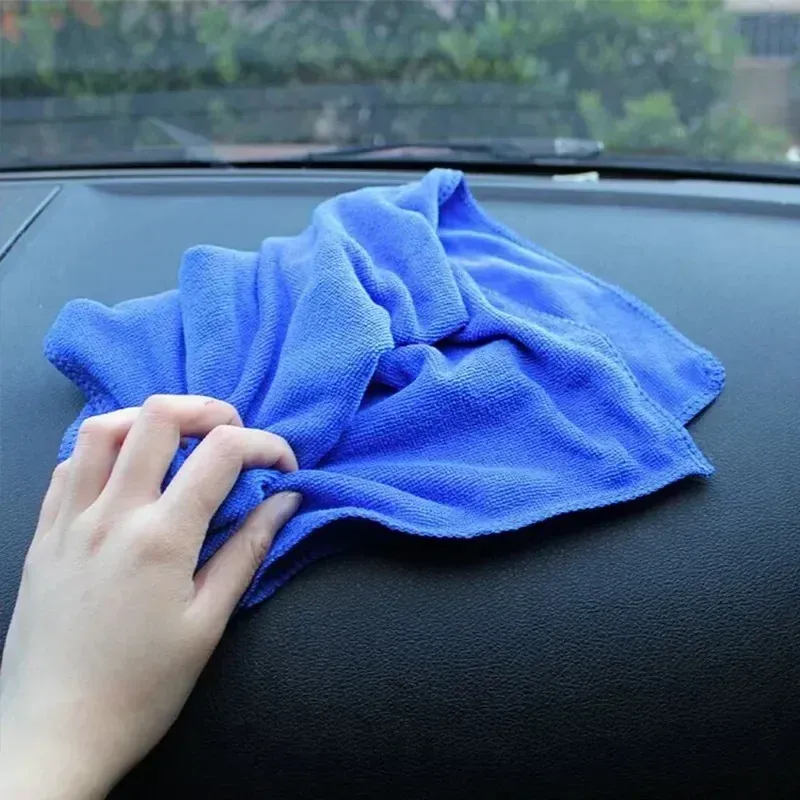 Serviettes en microfibre pour lavage de voiture et polissage, lot de 1 à 20 pièces 3
