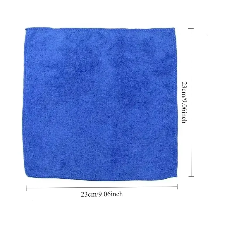 Serviettes en microfibre pour lavage de voiture et polissage, lot de 1 à 20 pièces 6