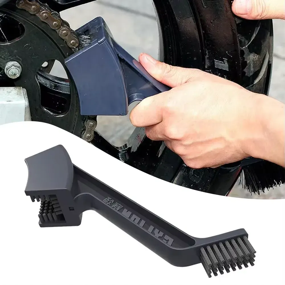 Brosse double extrémité pour Jobook, outil de nettoyage pour moto, VTT, vélo et scooter - Image 1