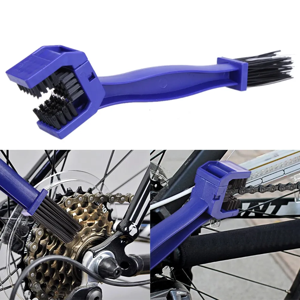 Brosse double extrémité pour Jobook, outil de nettoyage pour moto, VTT, vélo et scooter 3