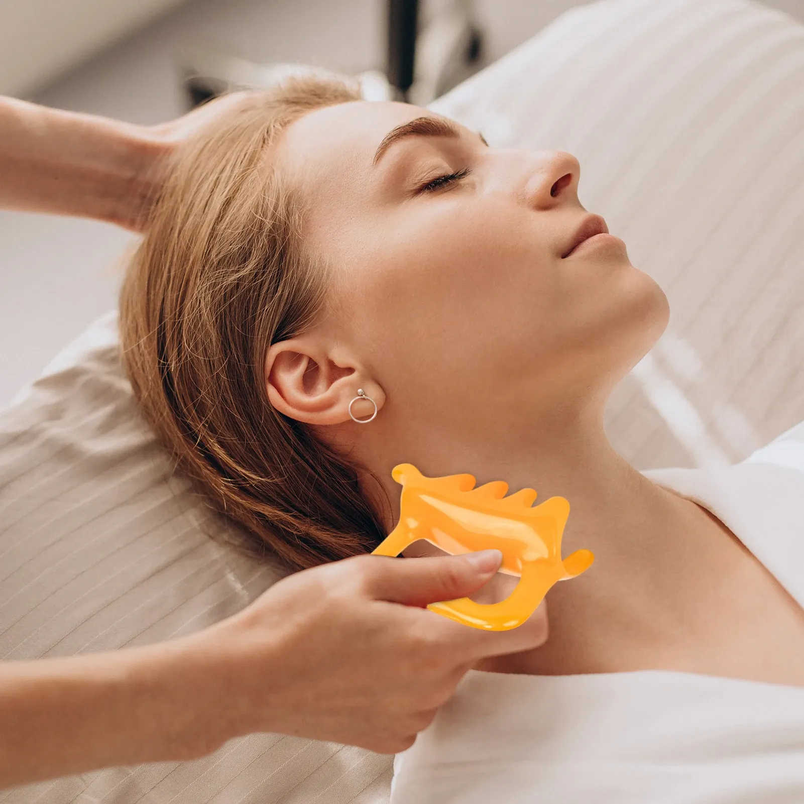 Grand outil de massage du fascia à double tête, outil de massage anti-cellulite pour la libération myofasciale 2