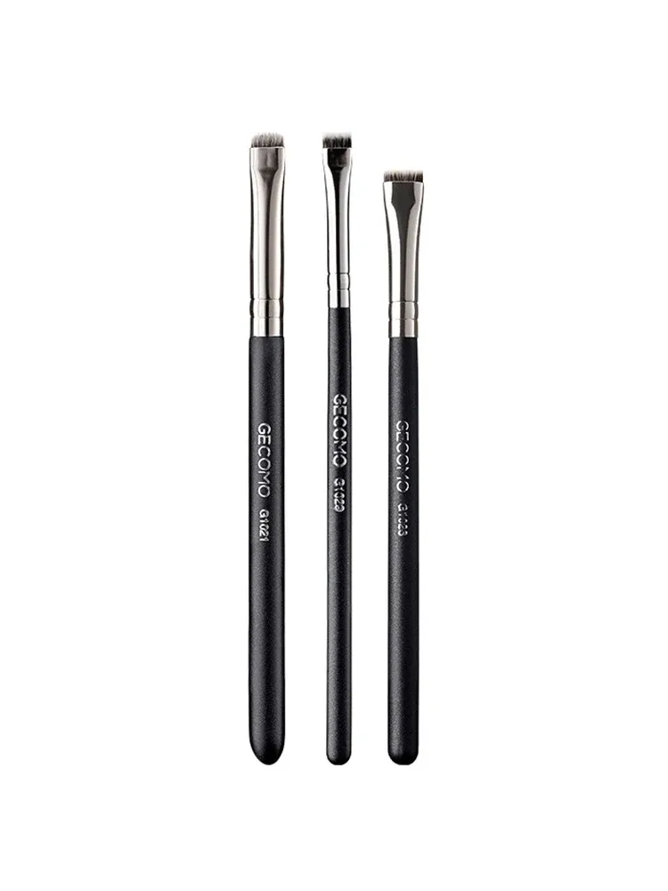 Brosse à Eyeliner et Sourcils à Tête Plate, Ne Retient Pas la Poudre 6