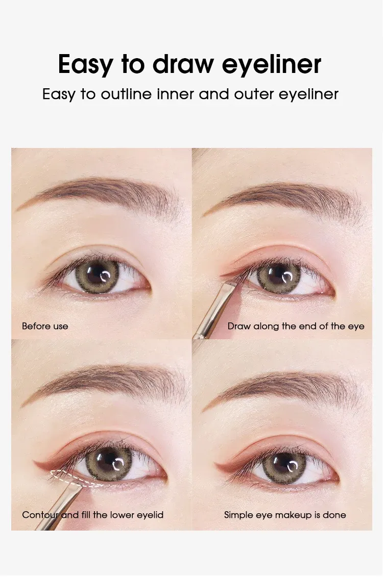 Application de l'eyeliner
