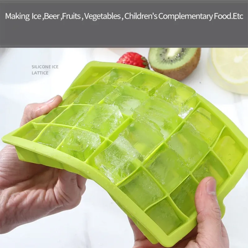 Moule à glaçons en silicone de qualité alimentaire, grand format, 4, 6, 8 ou 15 cavités 4