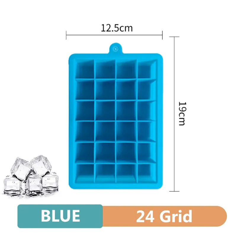 Moule à glaçons en silicone de qualité alimentaire, grand format, 4, 6, 8 ou 15 cavités 9