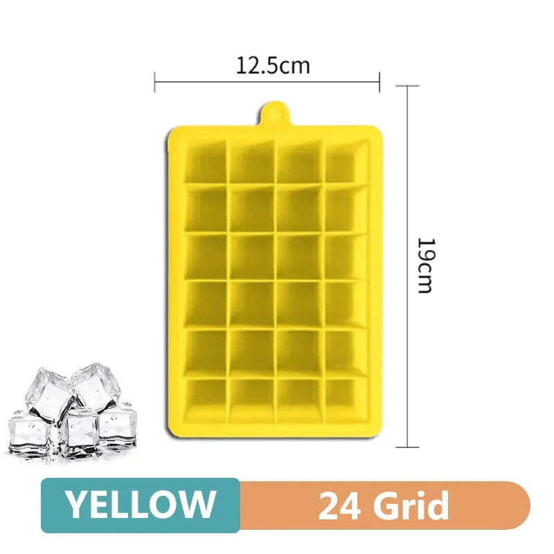 Moule à glaçons en silicone de qualité alimentaire, grand format, 4, 6, 8 ou 15 cavités 21