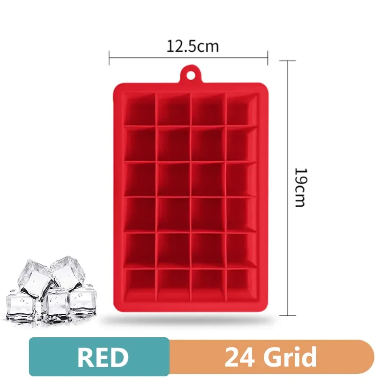 Moule à glaçons en silicone de qualité alimentaire, grand format, 4, 6, 8 ou 15 cavités 20