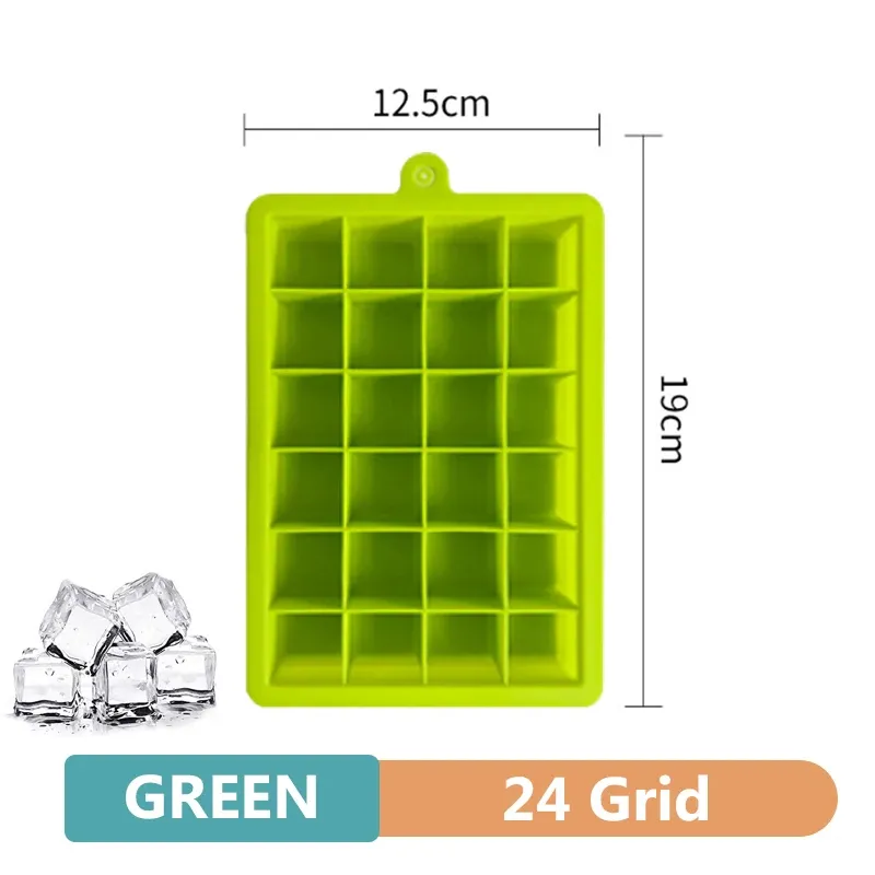Moule à glaçons en silicone de qualité alimentaire, grand format, 4, 6, 8 ou 15 cavités 17
