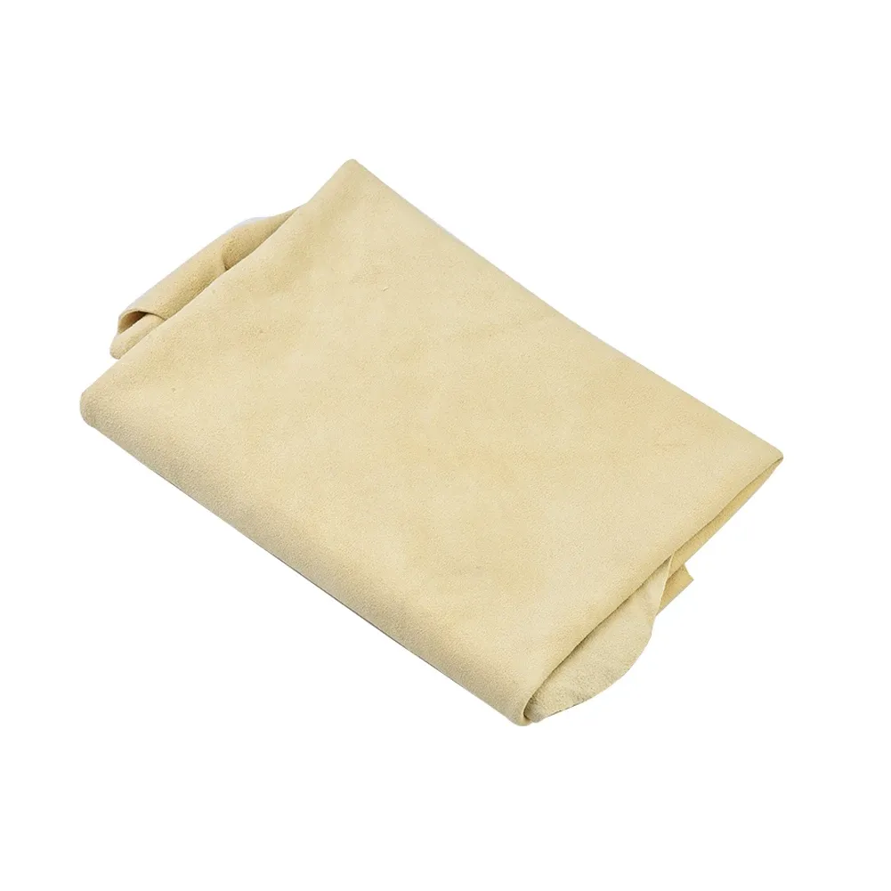 Chiffon de nettoyage pour voiture 70x40 cm, peau de chamois naturelle absorbante, séchage rapide 5