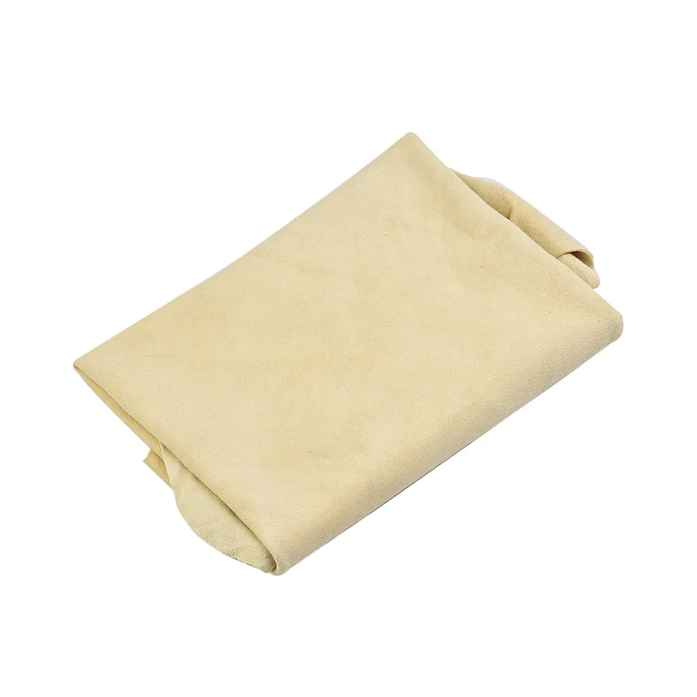 Chiffon de nettoyage pour voiture 70x40 cm, peau de chamois naturelle absorbante, séchage rapide 6