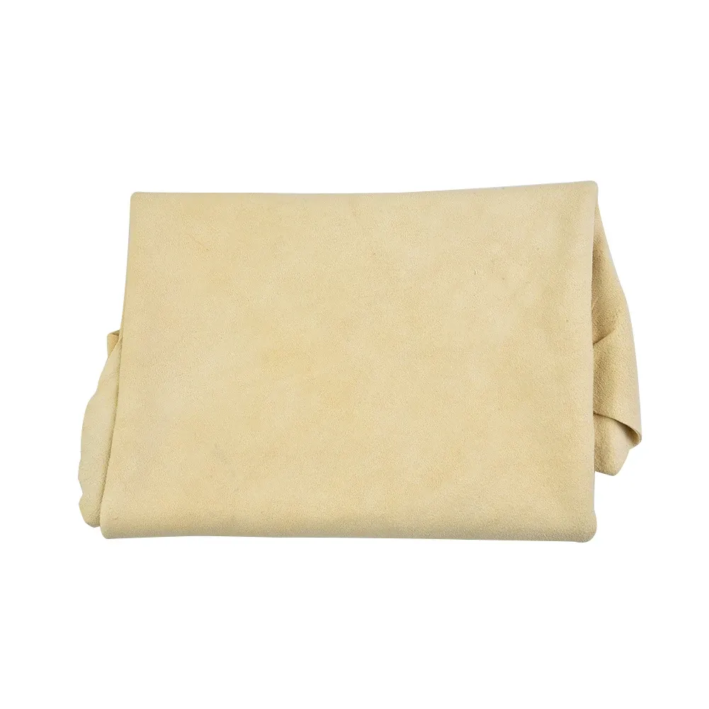 Chiffon de nettoyage en chamois, finition sans traces
