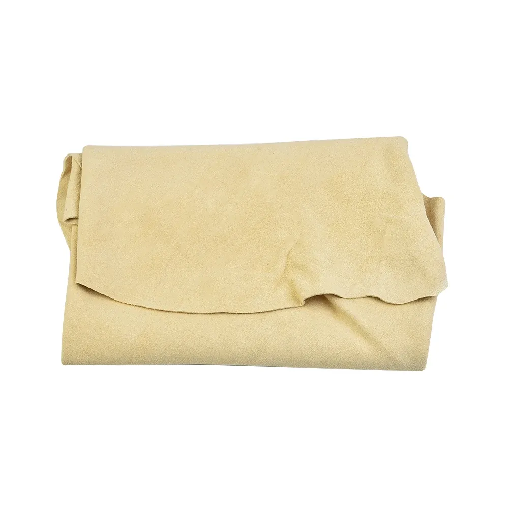 Chiffon de nettoyage en chamois, entretien de précision