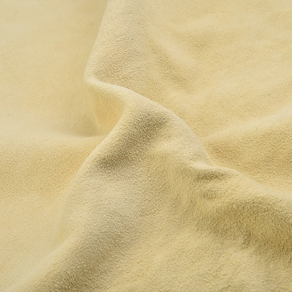 Chiffon de nettoyage en chamois, absorption de l'eau