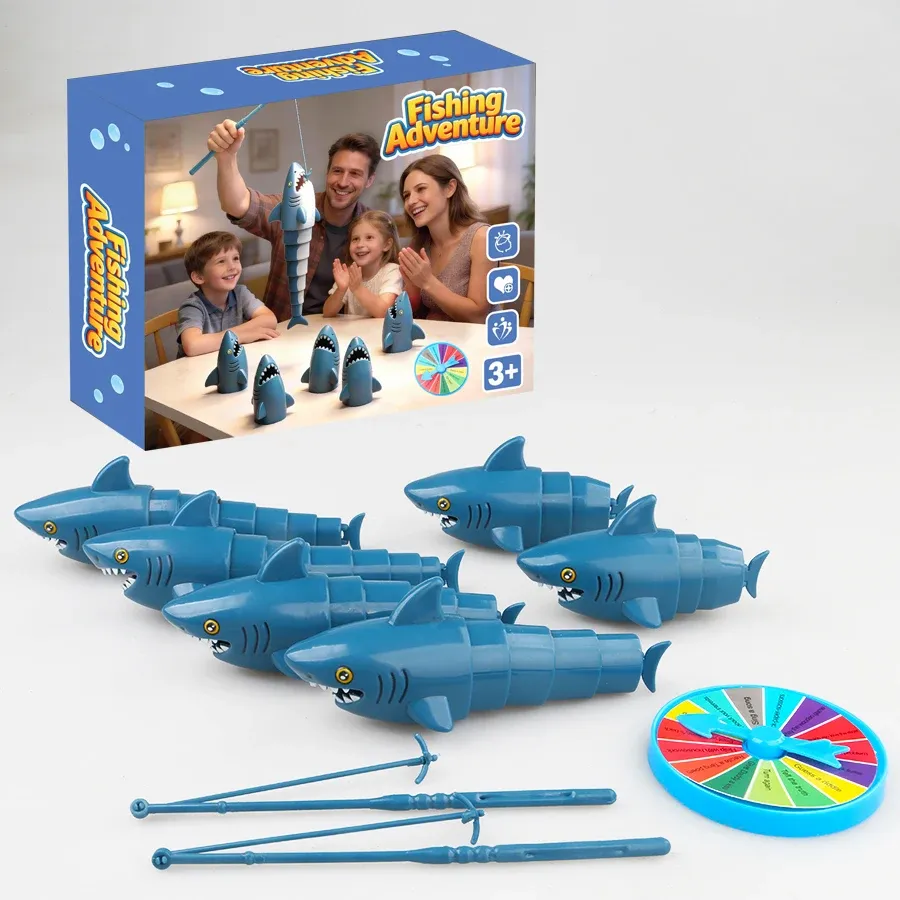 Jeu de société interactif Requin pêcheur pour parents et enfants 7