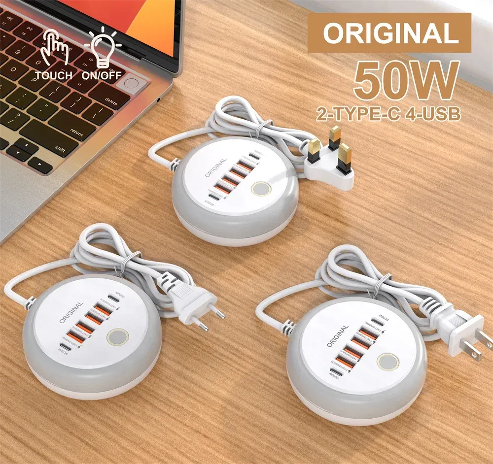Détail du chargeur USB-C