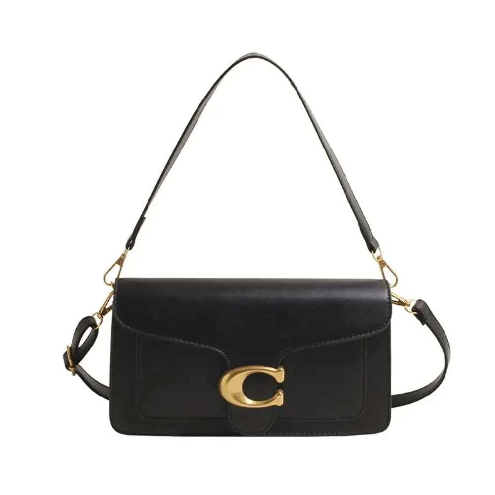Sac carré uni pour femme à bandoulière multifonctionnel 9