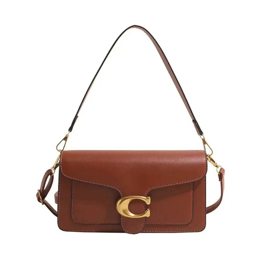Sac carré uni pour femme à bandoulière multifonctionnel 7