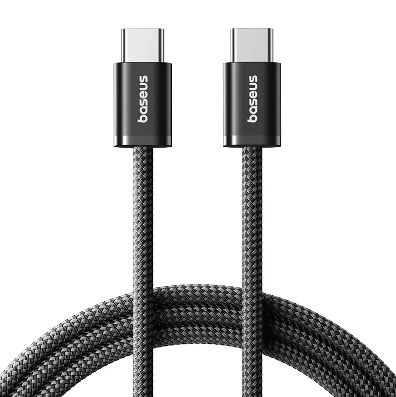 Câble USB-C Baseus 100W pour iPhone 16, 15 Plus, Pro, Pro Max, MacBook Pro et iPad, compatible PD, charge rapide 11