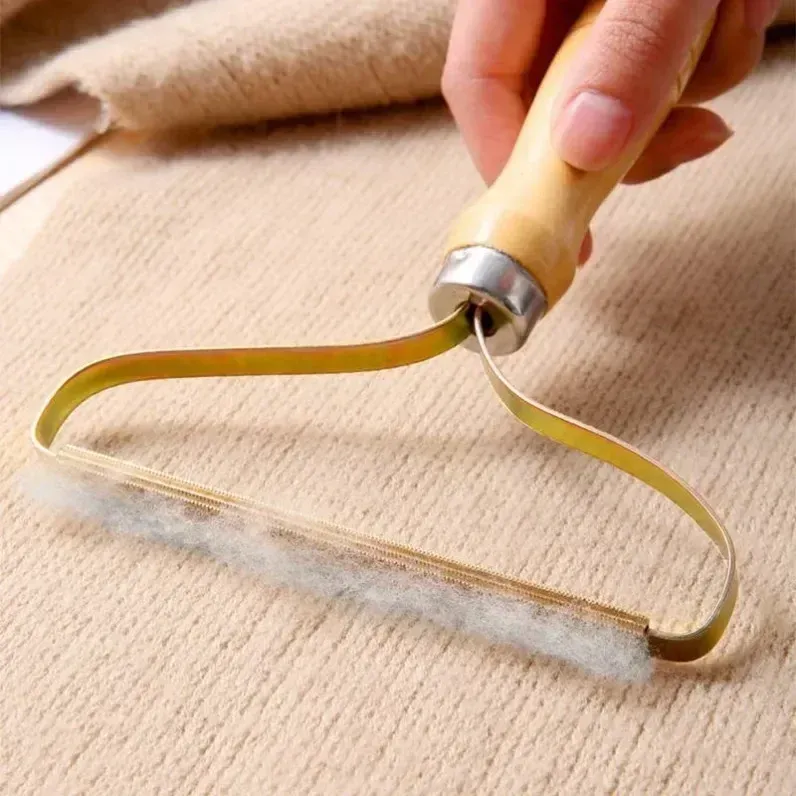 Brosse anti-peluches, finitions soignées