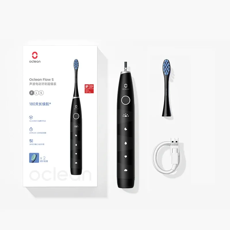 Brosse à dents électrique Oclean pour adultes, autonomie 150 jours, 3 têtes, 5 modes, étanche IPX7 17