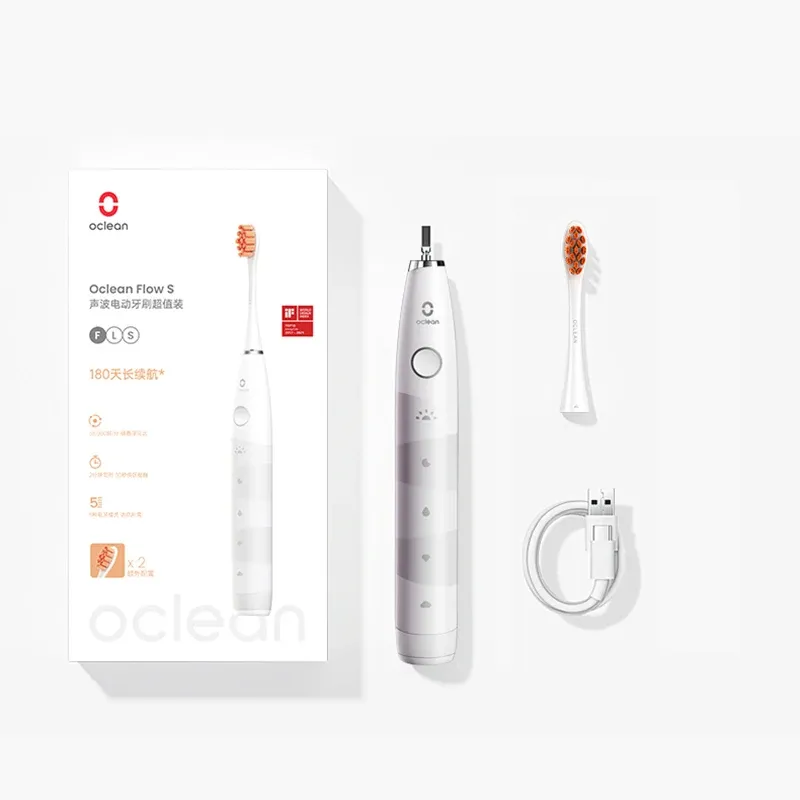 Brosse à dents électrique Oclean pour adultes, autonomie 150 jours, 3 têtes, 5 modes, étanche IPX7 10